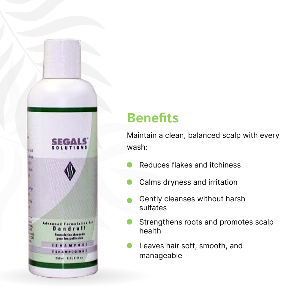 Segals Advanced Dandruff Control Shampoo – 250ml - Image 4