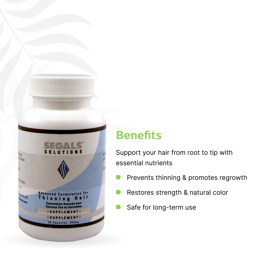 Segals Advanced Hair Supplement – 60 Capsules - Image 4