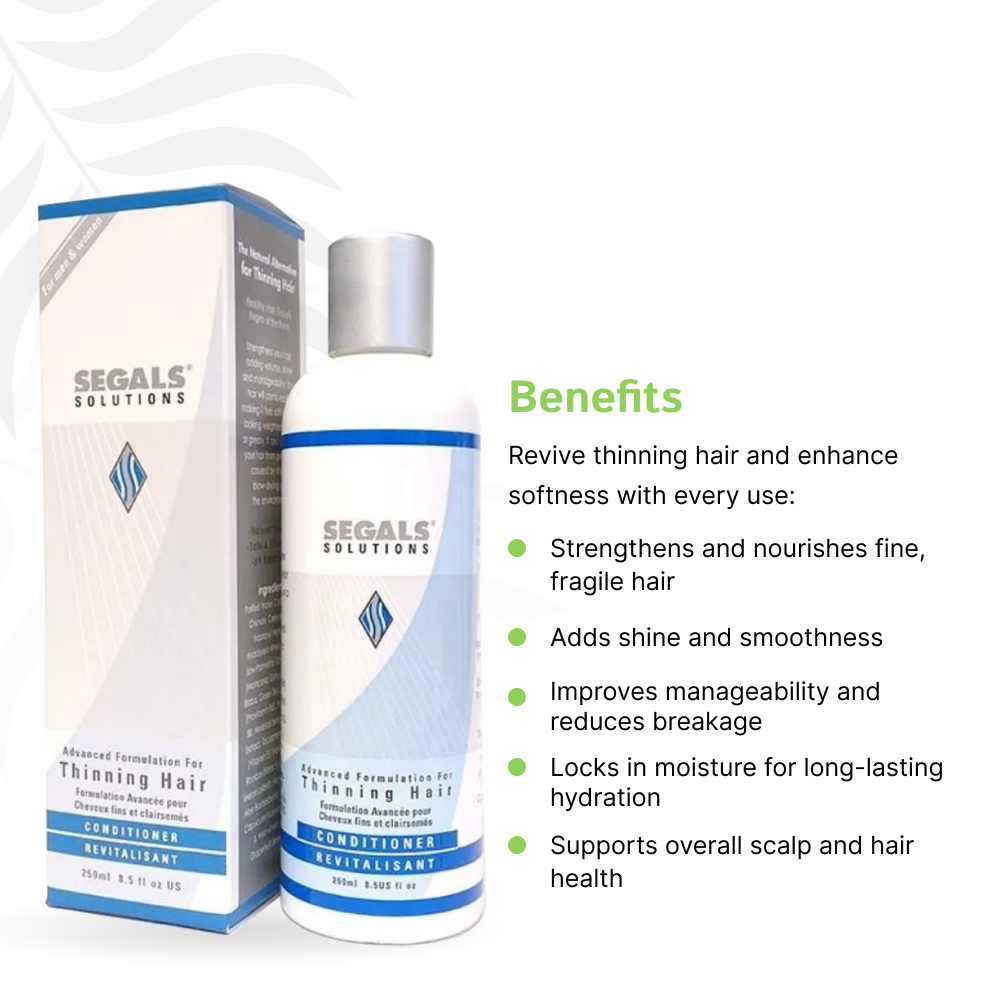 Conditioner for Thinning Hair by Segals - 250ml | Advanced - Image 4