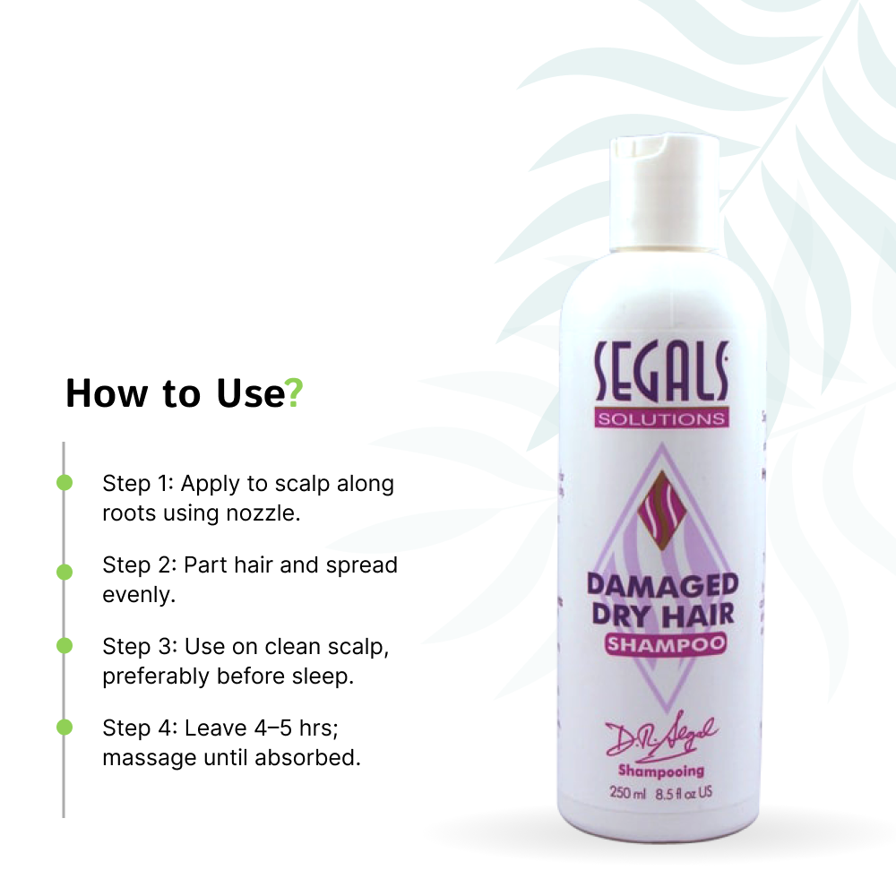 Segals Damaged and Dry Hair Shampoo - 250ml - Image 3
