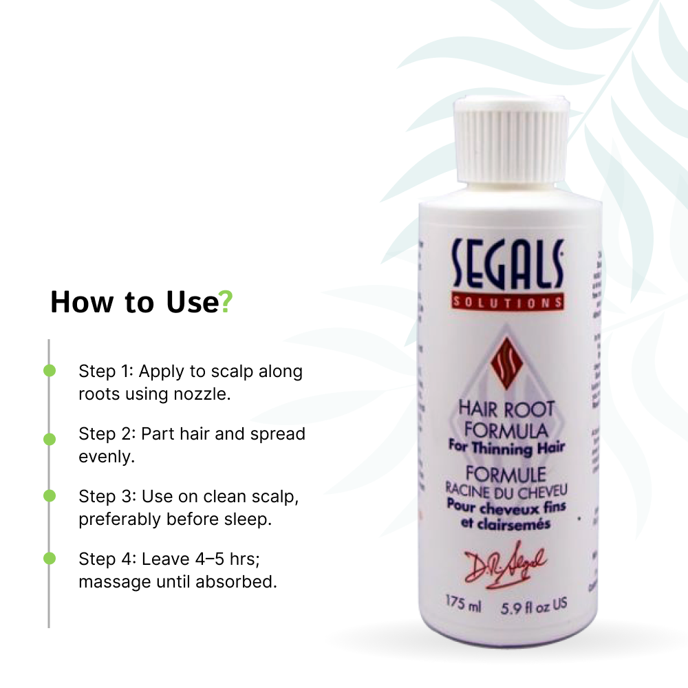 Hair Root Formula for Thinning Hair - 175ml by Segals - Image 3