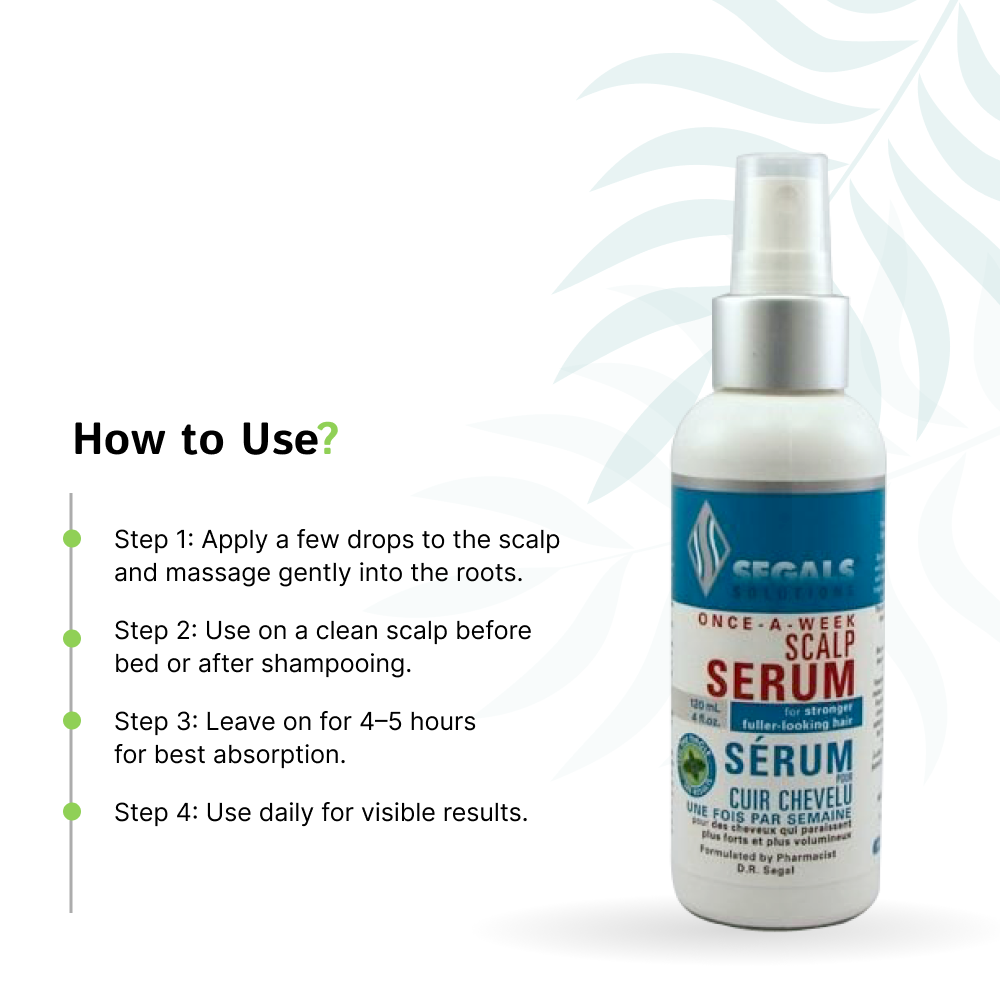 Segals Intensive Hair Growth Serum - 100ml - Image 3